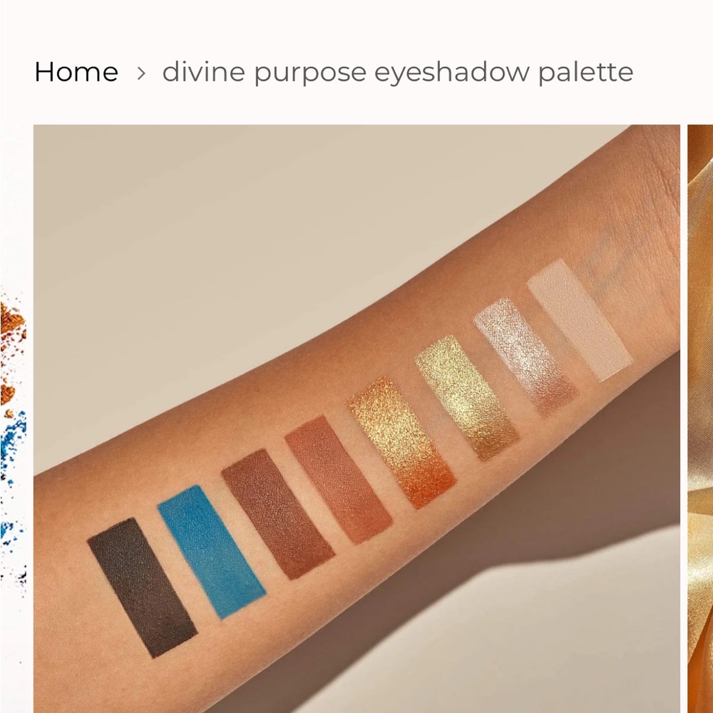 Chella divine purpose eyeshadow palette limited edition makeup
